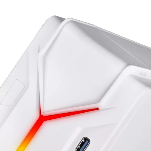 Silverstone RVZ03-ARGB Asztali Fehér