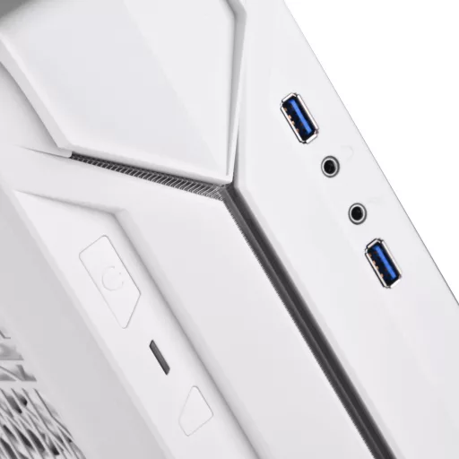 Silverstone RVZ03-ARGB Asztali Fehér