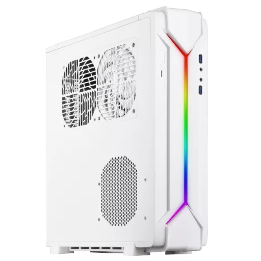 Silverstone RVZ03-ARGB Asztali Fehér
