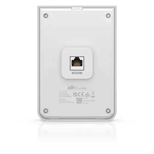 Ubiquiti Unifi 6 In-Wall 4800 Mbit/s Fehér Ethernet-áramellátás (PoE) támogatása