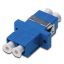 Digitus DN-96007-2 optikai adapter LC/UPC 1 db Kék