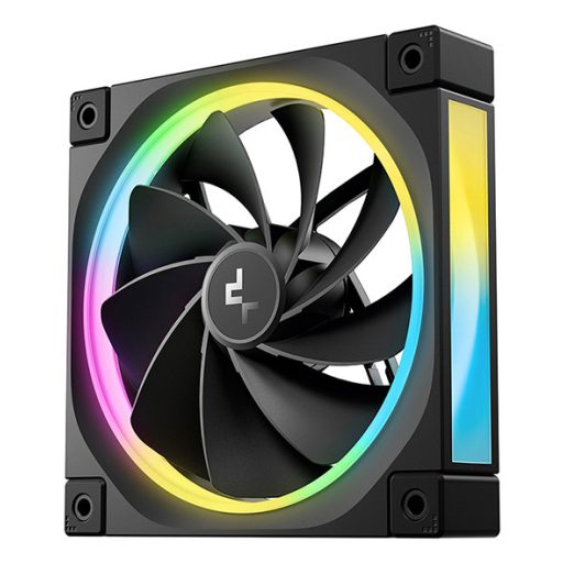 DeepCool FL12R-3 IN 1 12 cm Fekete 3 db