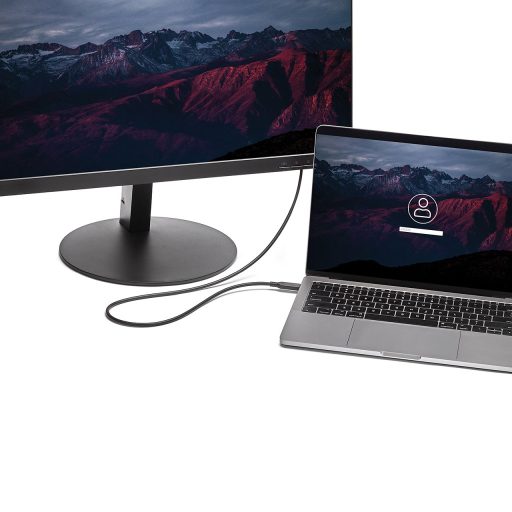 StarTech.com CDP2MDPMM6B video átalakító kábel 1,8 M USB C-típus Mini DisplayPort Fekete