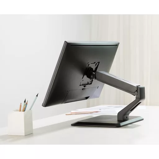 Techly ICA-LCD 35TS asztali TV konzol 81,3 cm (32") Fekete