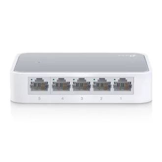 TP-Link TL-SF1005D Vezérelt Fast Ethernet (10/100) Fehér