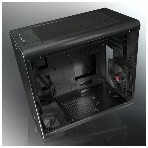 RAIJINTEK Styx Micro Tower Fekete