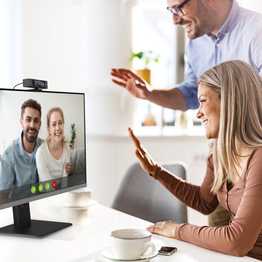 j5create JVCU435 webkamera 8,29 MP 3840 x 2160 pixelek USB Fekete, Szürke