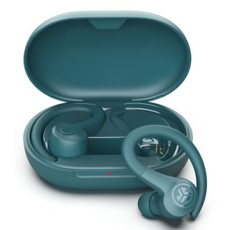   JLab Go Air Sport Headset True Wireless Stereo (TWS) Fülre akasztható Bluetooth Zöldeskék