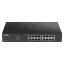 D-Link DGS-1100-24PV2 Vezérelt L2 Gigabit Ethernet (10/100/1000) Ethernet-áramellátás (PoE) támogatása Fekete