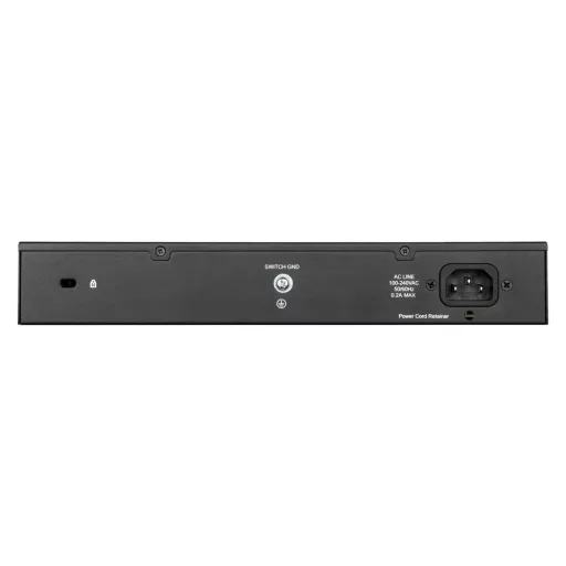 D-Link DGS-1100-24PV2 Vezérelt L2 Gigabit Ethernet (10/100/1000) Ethernet-áramellátás (PoE) támogatása Fekete