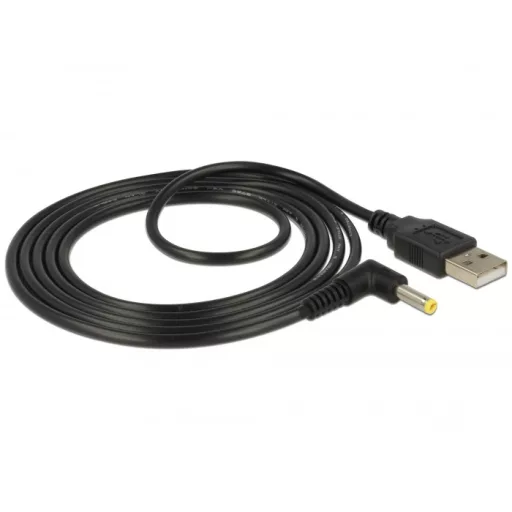 DeLOCK 85544 tápkábel Fekete 1,5 M USB A