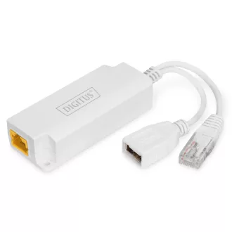   Digitus DN-95208 hálózati elosztó Ethernet-áramellátás (PoE) támogatása Fehér