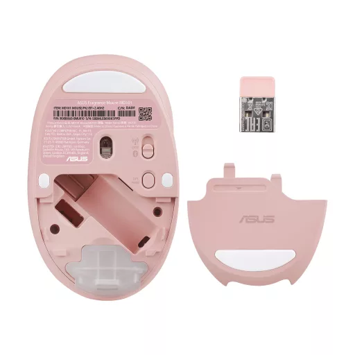 ASUS Fragrance Mouse MD101 egér Otthoni Kétkezes RF vezeték nélküli + Bluetooth Optikai 2400 DPI