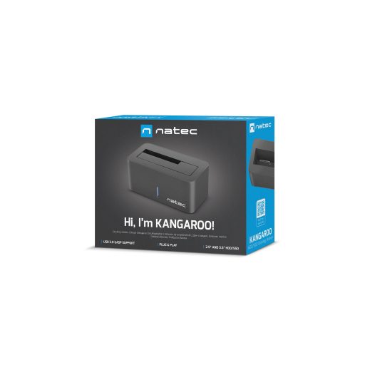 NATEC Kangaroo USB 3.2 Gen 1 (3.1 Gen 1) Type-A Fekete