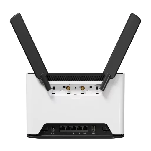 Mikrotik Chateau LTE18 ax vezetéknélküli router Ethernet Kétsávos (2,4 GHz / 5 GHz) 4G Fehér