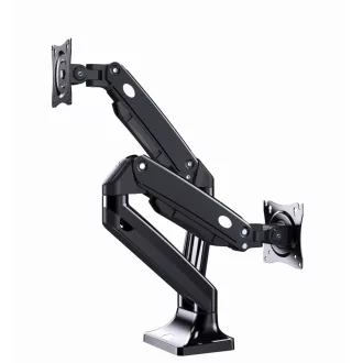   Gembird MA-DA2-03 asztali TV konzol 88,9 cm (35") Fekete