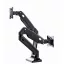 Gembird MA-DA2-03 asztali TV konzol 88,9 cm (35") Fekete