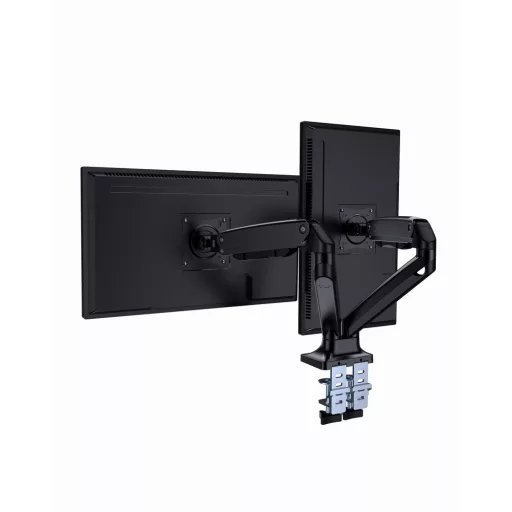 Gembird MA-DA2-03 asztali TV konzol 88,9 cm (35") Fekete
