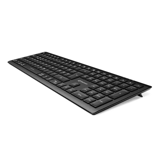 Sharkoon OfficePal K30W bk billentyűzet Otthoni/irodai USB QWERTZ Német Fekete