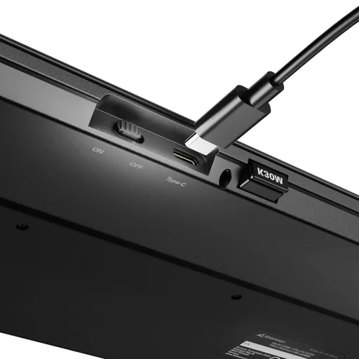 Sharkoon OfficePal K30W bk billentyűzet Otthoni/irodai USB QWERTZ Német Fekete