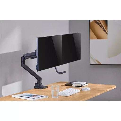 Goobay 74074 asztali TV konzol 81,3 cm (32") Fekete