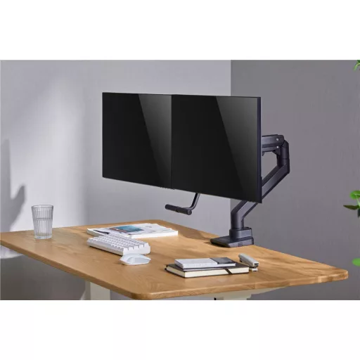 Goobay 74074 asztali TV konzol 81,3 cm (32") Fekete