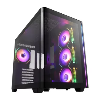 FSP M580-BA Midi Tower Fekete