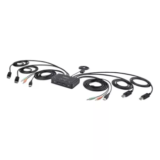 StarTech.com C2-DD46-UA2-CBL-KVM KVM kapcsoló Fekete