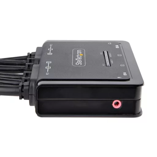 StarTech.com C2-DD46-UA2-CBL-KVM KVM kapcsoló Fekete