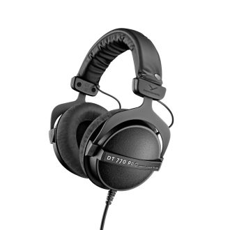   Beyerdynamic DT 770 PRO 80 OHM Fejhallgató Vezetékes Fejpánt Színpad/stúdió Fekete