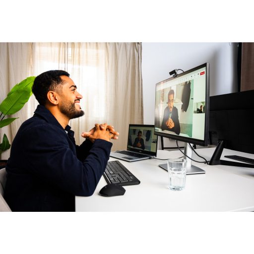 Sandberg Face-ID Webcam Mini webkamera 2 MP 1920 x 1080 pixelek USB-C Fekete