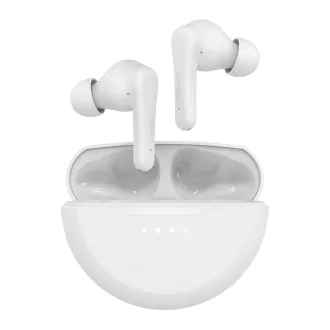   Belkin SoundForm Rhythm Fejhallgató Vezeték nélküli Hallójárati Hívás/zene Micro-USB Bluetooth Fehér