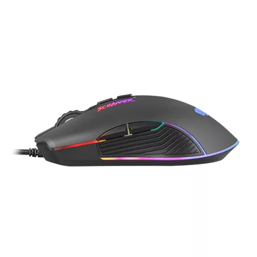 FURY Scrapper egér Játék Kétkezes USB A típus Optikai 6400 DPI