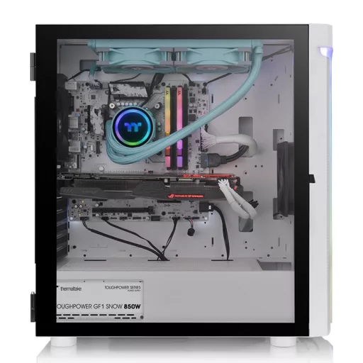 Thermaltake H590 TG ARGB Midi Tower Fehér