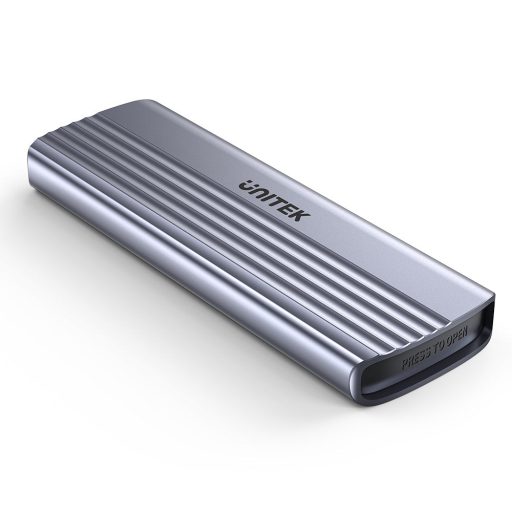 UNITEK S1241B01 tárolóegység burkolat Külső SSD ház Szürke M.2