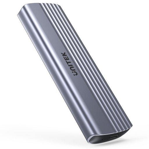 UNITEK S1241B01 tárolóegység burkolat Külső SSD ház Szürke M.2