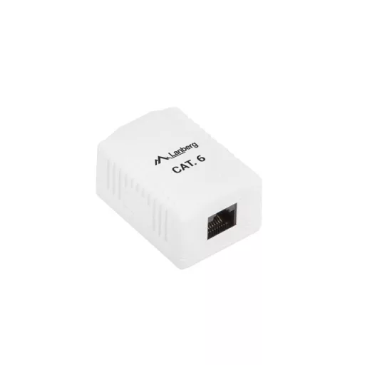 Lanberg OU6-0001-W szerelvénydoboz RJ-45 Fehér