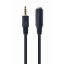 Gembird CCA-421S-5M audio kábel 3.5mm Fekete
