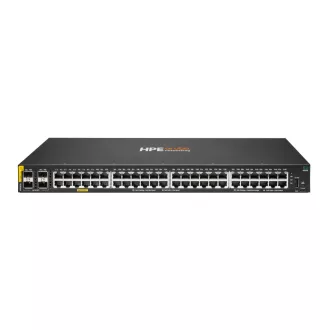   HPE Aruba Networking CX 6000 Vezérelt L2/L3 Gigabit Ethernet (10/100/1000) Ethernet-áramellátás (PoE) támogatása 1U Fekete