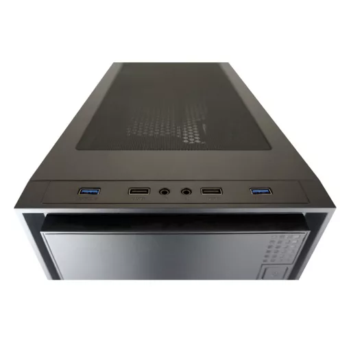 LC-Power 2016MB Micro Tower Fekete