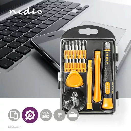 Nedis CSTS10017 elektronikus eszköz javítóeszköze 17 eszközök