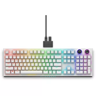   Alienware Tri-Mode AW920K billentyűzet Játék USB + RF Wireless + Bluetooth Fehér