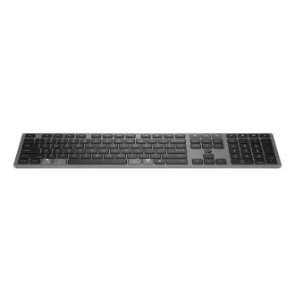   HP 720 Multi-Device Rechargeable Wireless Keyboard billentyűzet Otthoni/irodai USB + Bluetooth Fekete