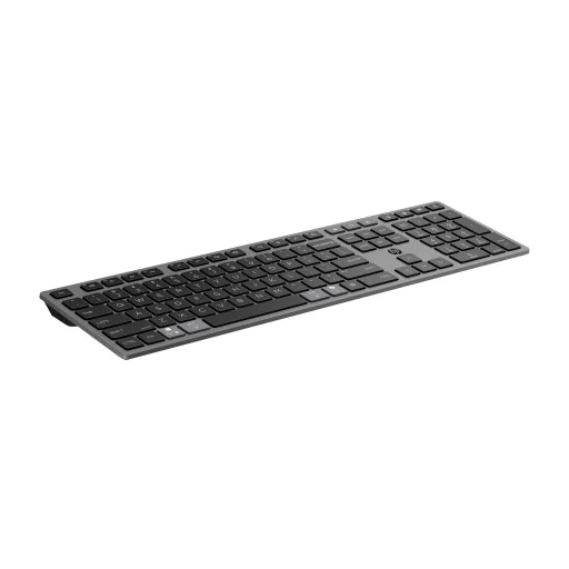 HP 720 Multi-Device Rechargeable Wireless Keyboard billentyűzet Otthoni/irodai USB + Bluetooth Fekete