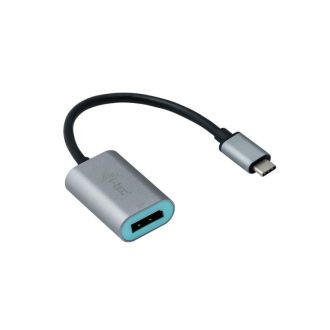   i-tec Metal C31METALDP60HZ video átalakító kábel 0,15 M USB C-típus Display Port Szürke, Türkizkék