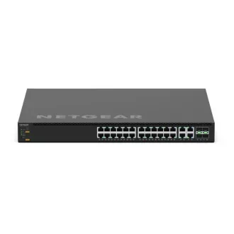   NETGEAR MSM4332 Vezérelt L3 Ethernet-áramellátás (PoE) támogatása 1U Fekete