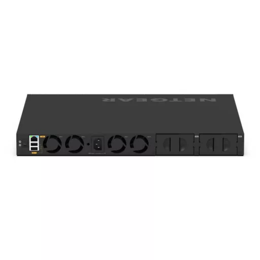 NETGEAR MSM4332 Vezérelt L3 Ethernet-áramellátás (PoE) támogatása 1U Fekete