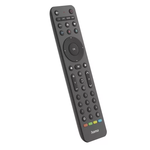Hama 00221053 távirányító Vezeték nélküli infravörös TV Nyomógombok