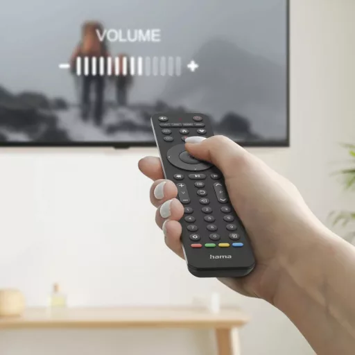Hama 00221053 távirányító Vezeték nélküli infravörös TV Nyomógombok