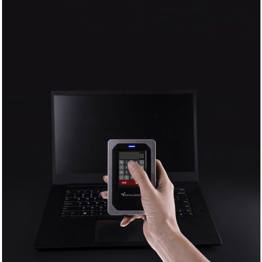 DataLocker DL4 FE külső merevlemez 1 TB 5400 RPM 2.5" USB C-típus 3.2 Gen 1 (3.1 Gen 1) Alumínium, Fekete